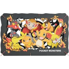 エンスカイ ペーパーシアター ポケットモンスター PT-L07 TYPE:FIRE 約H100×W160×D42mm 15歳以上