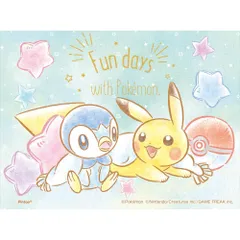 エンスカイ ジグソーパズル ポケットモンスター Pokmon Relaxing 7.6×10.2cm まめパズル クリア 150ピース MA-C11