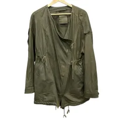 RAWTUS/Raw+(ロータス) コート サイズ38 M レディース - カーキ 長袖/レザー/秋/冬