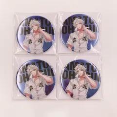 4個セット 碧棺左馬刻(文字水平) 「ヒプノシスマイク -Division Rap Battle- ディビジョン・ファンミーティング トレーディング缶バッジ(.MAD TRIGGER CREW)」