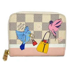 LOUIS VUITTON(ルイヴィトン) コインケース ダミエ ジッピーコインパース N60138 アズール×ピンク