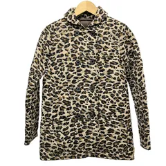 トラディショナルウェザーウェア コート サイズ34 M レディース美品  - ベージュ×黒×ブラウン 長袖/豹柄/キルティング/春/秋