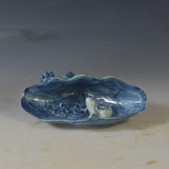 清雍正粉彩寿桃紋橄欖瓶 景徳鎮 陶磁器 装飾品 現代工芸品 美術品 置物