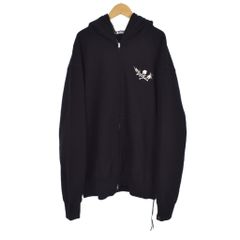 アベイシングエイプ A BATHING APE マスターマインド MASTERMIND ジップアップ パーカー フーディー XL 黒 ブラック 001ZPJ731904C