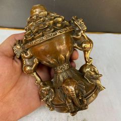 銅製 仏像 虚空蔵菩薩仏像 家内仏堂 奉納 装飾品 工芸品 置物 - メルカリ