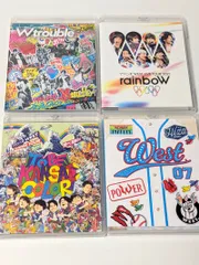 WEST. 通常盤ライブBlu-ray 4本セット　Wtrouble / rainboW / To BE KANSAICOLOR / POWER