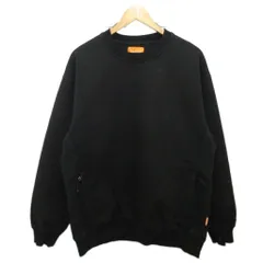 フリークスストア FREAKS STORE × Orange スウェット トレーナー クルーネック ヘビーウェイト 厚手 M 黒 ブラック 213-1207 ■YHS4