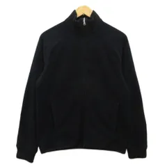 ポロ バイ ラルフローレン Polo by Ralph Lauren フリースジャケット ジップアップ ブルゾン 黒 ブラック M ■MET2