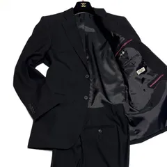 YUKI TORII HOMME ブラックフォーマル スーツセットアップ  ウール100% 総裏 礼服  喪服 冠婚葬祭 黒 ブラック
