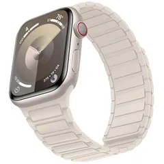 コンパチブル Apple Watch バンド マグネット シリコン アップルウォッチ スポーツ バンド46 49 45 44 42 41 40 38mm 交換用 高級ベルト　ｓ11-16