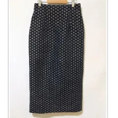 【Te chichi】タイトスカート　ロングスカート　サイズ　F 　カラー　ネイビー系