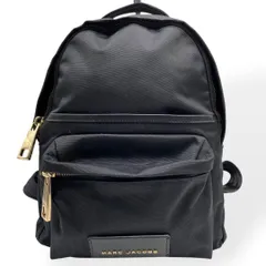 美品　MARC JACOBS　マークジェイコブス　リュック　ミニ　ナイロン　黒