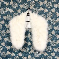⭐︎美品 ⭐︎ショール ファー　毛皮 成人式 振袖 正月　結婚式　白　⑥
