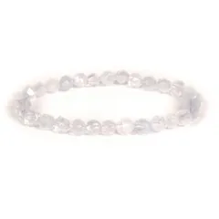 ローズクォーツ【ダイヤカット】6mm 数珠 天然石 ブレスレット パワーストーン ブレス お守り 選べるサイズ