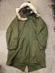 も*ん様 M65 モッズコート　実物　フィッシュテール　フード　ライナー付き SNAP｜WAIPER