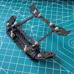 ミニ四駆 MS用 2軸ATピボット 左右 スライドダンパー（スラダン社外品