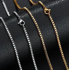 2㎜ ベネチアンネックレス ステンレスネックレス ステンレスチェーン