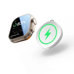 【在庫セール】磁力高速 マグネット式 磁気充電 ワイヤレス充電 Galaxy 充電器 Watch 持ち運び Watch i-Watch Series 充電器 1-10 全シリーズ/Air-Pods/Galaxy アップルウォッチ Watch/Pixel wat