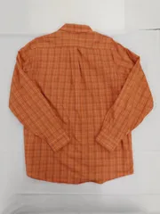 used L.L.Bean（エルエルビーン）オレンジ チェック柄 ボタンダウン シャツ