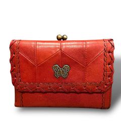 美品 HERMES エルメス アザップ オーストリッチ □O刻印 長財布