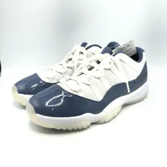 【中古】NIKE AIR JORDAN 11 LOW Diffused Blue サイズ29.5cm FV5104-104 ナイキ エア ジョーダン 11 ロー ディフューズド ブルー[17]