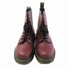 極美品 Dr.Martens ドクターマーチン 1460Z 8EYE BOOT 8ホール ブーツ シューズ チェリーレッド サイズ23cm レディース 【中古】