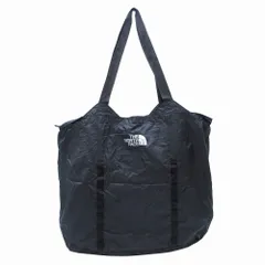 ザノースフェイス THE NORTH FACE NM81952 Flyweight Tote ショルダー バッグ 肩掛け ブラック メンズ レディース ur342 【中古】