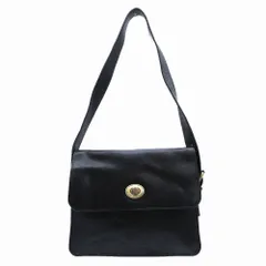 Hallelujah ハレルヤ ハンド バッグ 本革 2way ショルダーバッグ 小さい 肩掛け Aprila アプリラ ブラック レディース ur349 【中古】