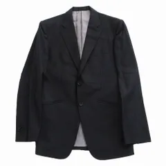 ORIHICA オリヒカ MARLANE 限定モデル ストライプ柄 テーラードジャケット 2B ネイビー サイズM メンズ 【中古】