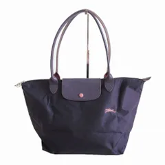 ロンシャン LONGCHAMP ル プリアージュ クラブ L トートバッグ ショルダーバッグ パープル レディース 【中古】