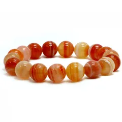 サードオニキス【丸玉】12mm 数珠 天然石 ブレスレット パワーストーン ブレス お守り 選べるサイズ