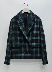 ベネトン ウール チェック ジャケット (23年)