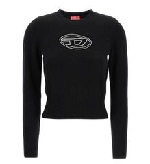 正規品】DIESEL Dロゴ メタルプレート レディース トップス ブラック
