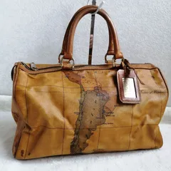 プリマクラッセ ミニボストンバッグ ハンドバッグ 地図柄 PRIMA CLASSE PVC チャーム