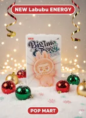 【新品未開封・正規品】POP MART Labubu THE MONSTERS Big into Energy フィギュア 1個