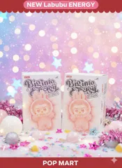 【正規品・未開封】ラブブ LABUBU THE MONSTERS Big into Energy 2ピースセット♡ ポップマート完全未開封の2ピースです♪ 箱を一度も開けてないのでシークレット2回分のドキドキが味わえる