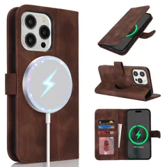 【在庫セール】カード収納 スタンド機能 ワイヤレス充電対応 マグネット式 手帳型 スマホケース アイホン14プロマックスケース iphone Magsafe対応 14 14 pro pro max max 耐衝撃 ケース 耐久性 iPhone 耐摩擦 対応 レ