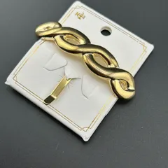 【新品】定価1210円 ヘアアクセサリー ポニーフック ヘアカフス ゴールド カラー シンプル◆