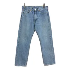 Levi's リーバイス 505 デニムパンツ ブルー(メンズ W32 L30)中古 古着 U9597