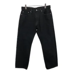 Levi's リーバイス 505 デニムパンツ ブラック(メンズ W36 L29)中古 古着 U9618