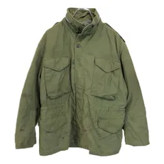 60年代 米軍実物 U.S.ARMY M-65 フィールドジャケット 2nd グレーライナー ヴィンテージ ミリタリー(メンズ MEDIUM SHORT)中古 古着 U9835