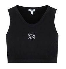 未使用】LOEWE ロエベ アナグラムタンクトップ ブラック S 新品タグ