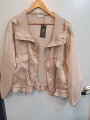 PIERA BELLA オーガンザ アウター 구66