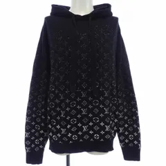 ルイヴィトン　モノグラムグラディエントフーディーニットパーカー LOUIS VUITTON】ルイヴィトン『1AFAQD モノグラム グラディエント