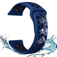 【ラスト1点】交換ベルト スポーツバンド レッドブラック 高級シリコンバンド 専用スポーツバンド スマートウォッチ交換用バンド 通気 汚れ防止 水洗い可 ストラップ ラバーベルト、ために適したamazfit bip スマートウォッチ、Yamay/Galaxy