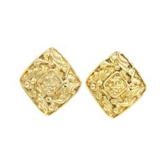 ☆美品☆CHANELシャネル 浮彫デザイン イヤリング - メルカリ