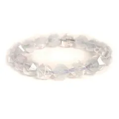 ローズクォーツ【ダイヤカット】9mm 数珠 天然石 ブレスレット パワーストーン ブレス お守り 選べるサイズ