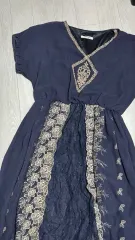 アクシーズファム 日本 ヴィンテージ ロング丈ワンピース