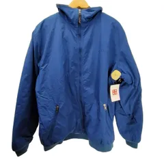 エルエルビーン L.L.Bean 90S ロゴ刺繍 裏地フリース Warm Up Jacket ウォームアップジャケット Three-Season Jacket 3シーズンジャケット ブルゾン ビックサイズ メンズ import：XL 