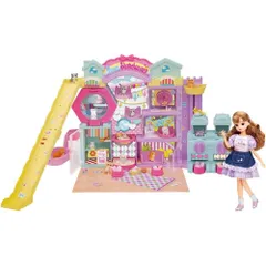 タカラトミー リカちゃん わんにゃんシェアハウス DX 着せ替え おままごと おもちゃ 3歳以上